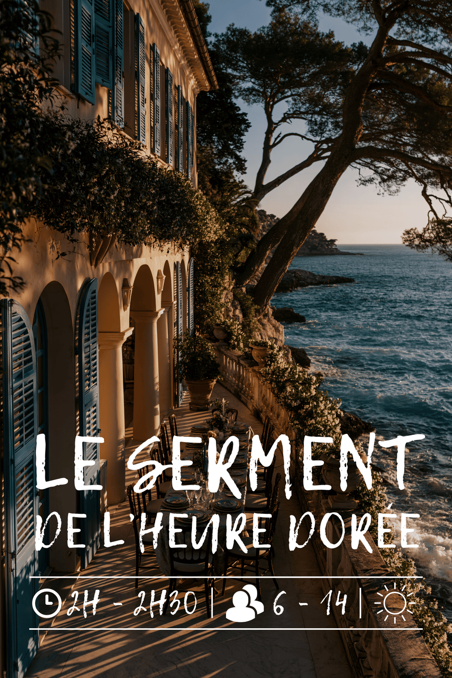 LE SERMENT DE L'HEURE DORÉE
